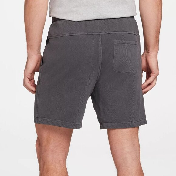 NWT VRST Men's 7'' Washed Twill Terry Short Size 2XL Gray/Black NEW - Picture 2 of 10